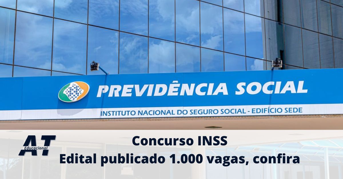 Concurso Inss Edital Com 1000 Vagas Confira 9547