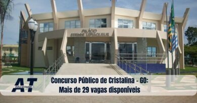 Concurso Público de Cristalina - GO: Mais de 29 vagas disponíveis