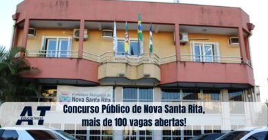 Concurso Público de Nova Santa Rita, mais de 100 vagas abertas!