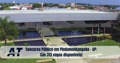 Concurso Público em Pindamonhangaba - SP: São 313 vagas disponíveis!