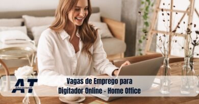 Vagas de Emprego para Digitador Online - Home Office