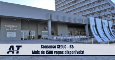 Concurso SEDUC - RS Mais de 1500 vagas disponíveis!