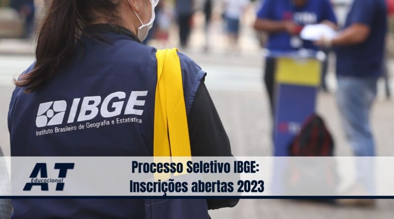 Processo Seletivo IBGE: Inscrições abertas 2023