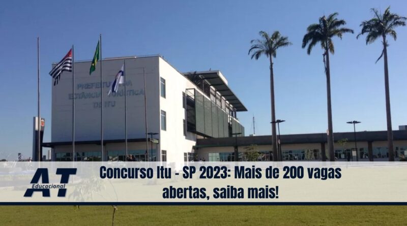 Concurso Itu - SP 2023