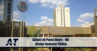 Câmara de Pouso Alegre - MG divulga Concurso Público