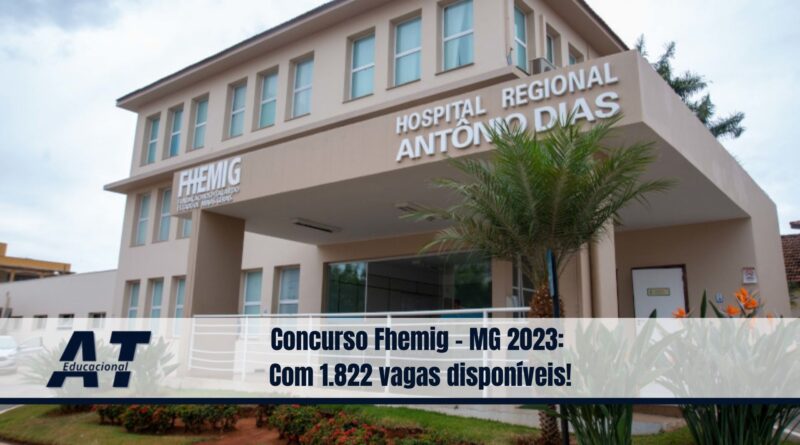 Concurso Fhemig – MG 2023: Com 1.822 vagas disponíveis!