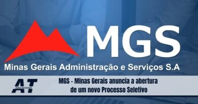 MGS - Minas Gerais anuncia a abertura de um novo Processo Seletivo