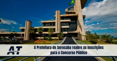 A Prefeitura de Sorocaba reabre as inscrições para o Concurso Público