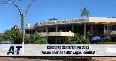 Concurso Santarém PA 2023